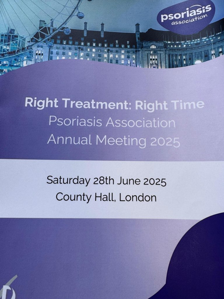 Psoriasis conference flyer